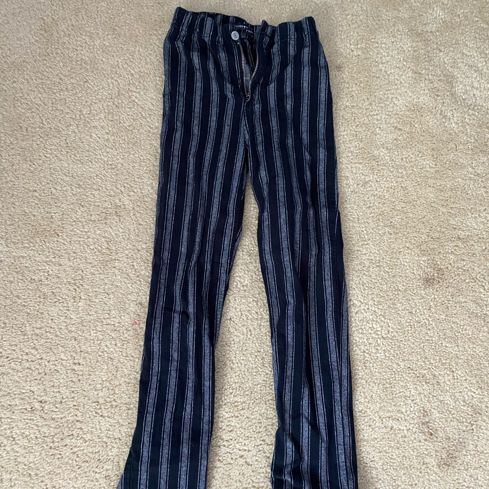 Brandy Melville High Rise stripped pants